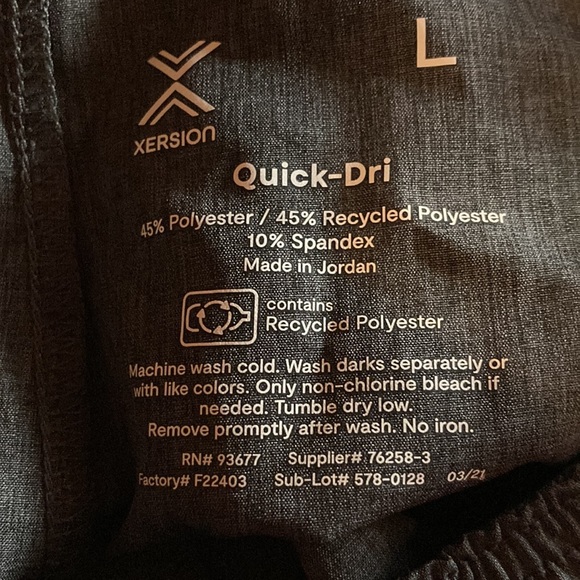 NWT Men’s Large Xersion Ventilated “Run” Shorts (ABBA) - Picture 6 of 10